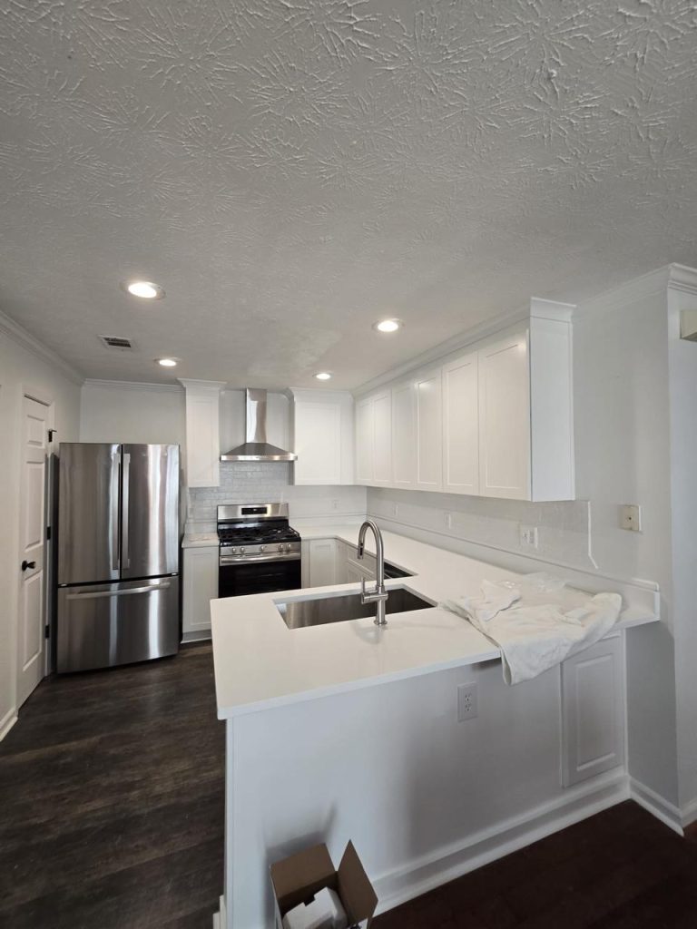 Cabinet Painting project by DEAM PAINTING LLC