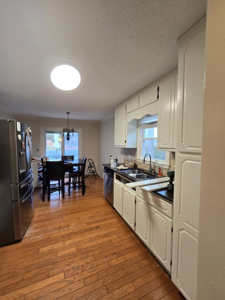 Cabinet Painting project by DEAM PAINTING LLC