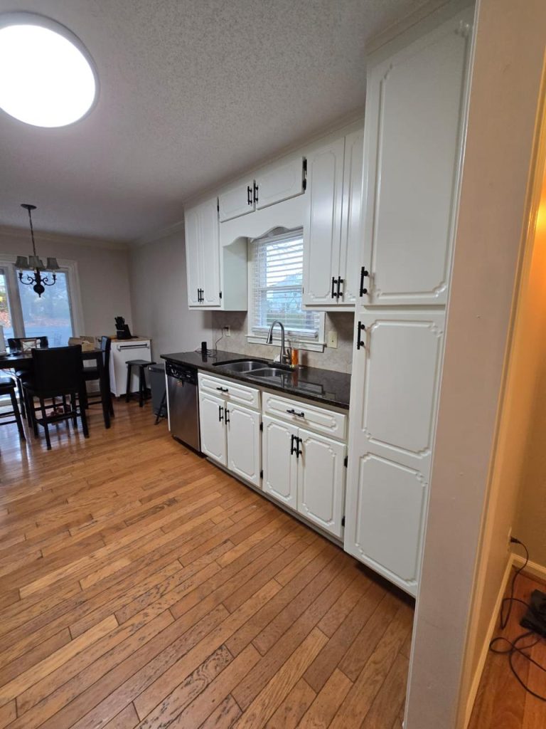 Cabinet Painting project by DEAM PAINTING LLC
