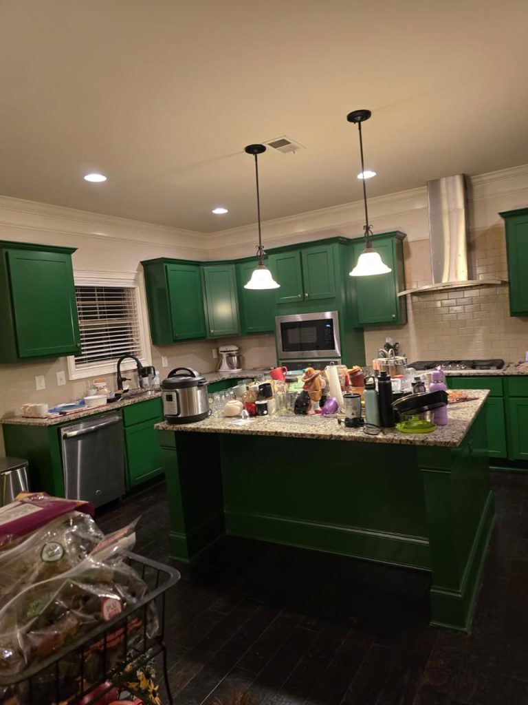Cabinet Painting project by DEAM PAINTING LLC