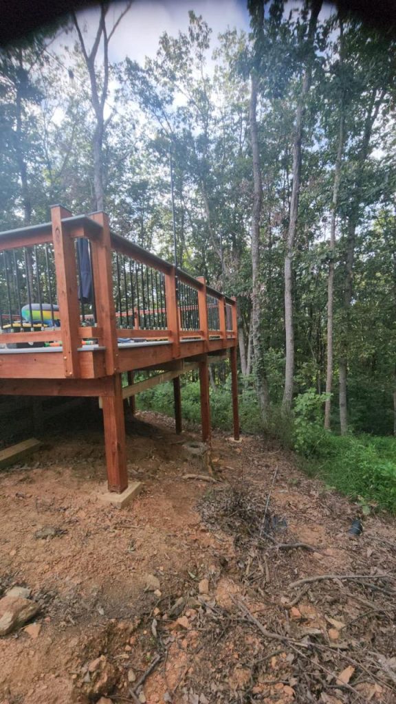 Deck Staining project by DEAM PAINTING LLC