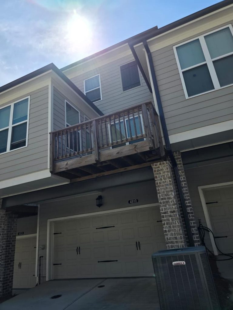 Deck Staining project by DEAM PAINTING LLC