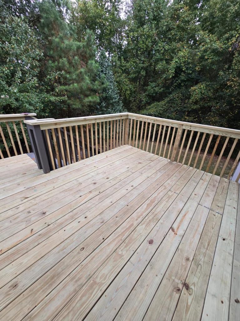 Deck Staining project by DEAM PAINTING LLC