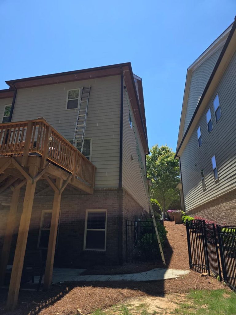 Deck Staining project by DEAM PAINTING LLC