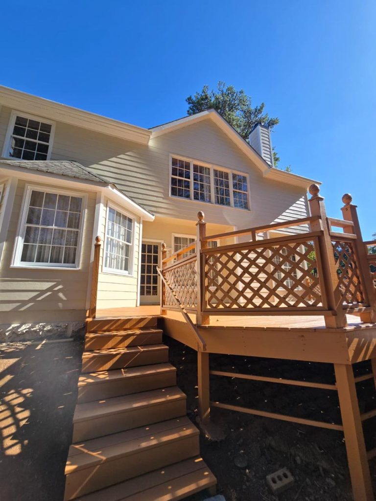 Deck Staining project by DEAM PAINTING LLC