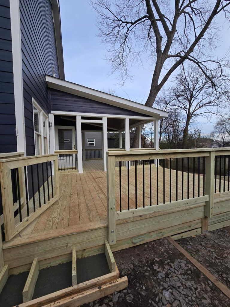 Deck Staining project by DEAM PAINTING LLC