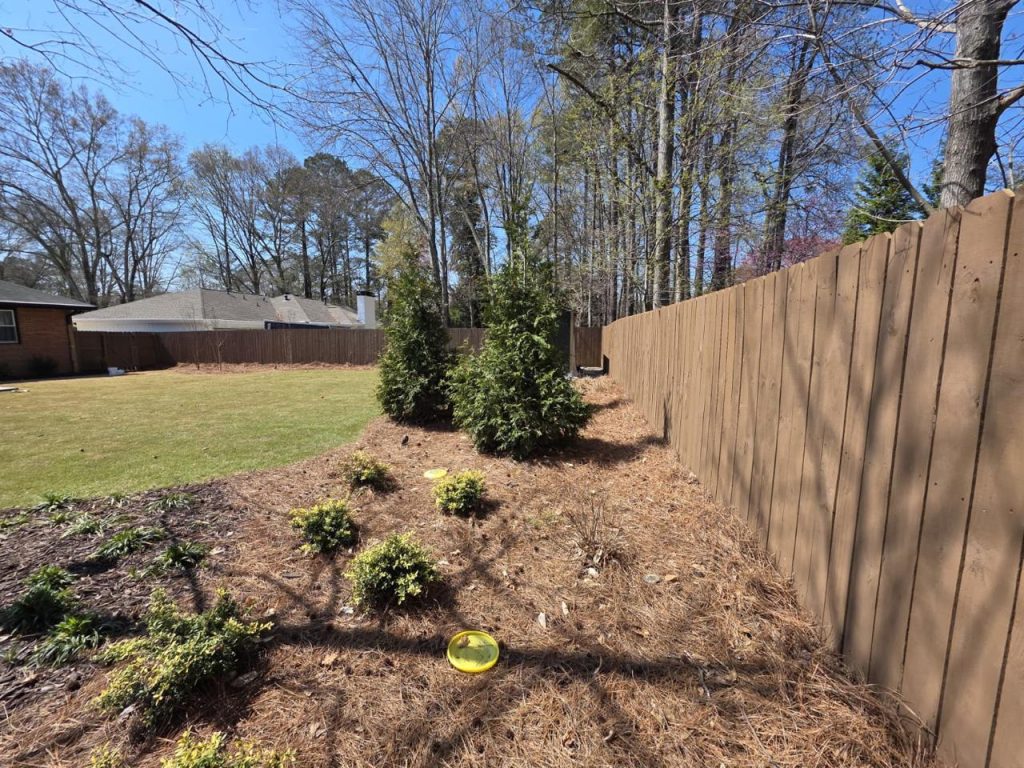 Fence Staining project by DEAM PAINTING LLC