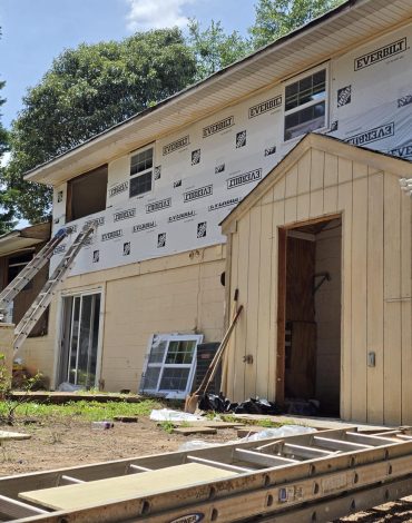 Siding Painting project by DEAM PAINTING LLC