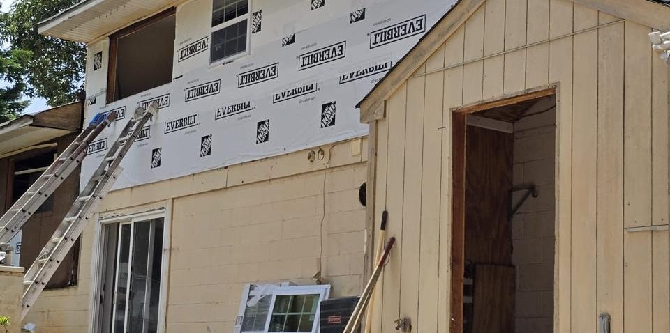 Siding Painting project by DEAM PAINTING LLC