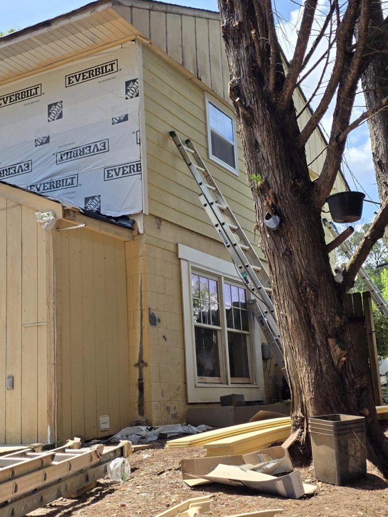 Siding Painting project by DEAM PAINTING LLC
