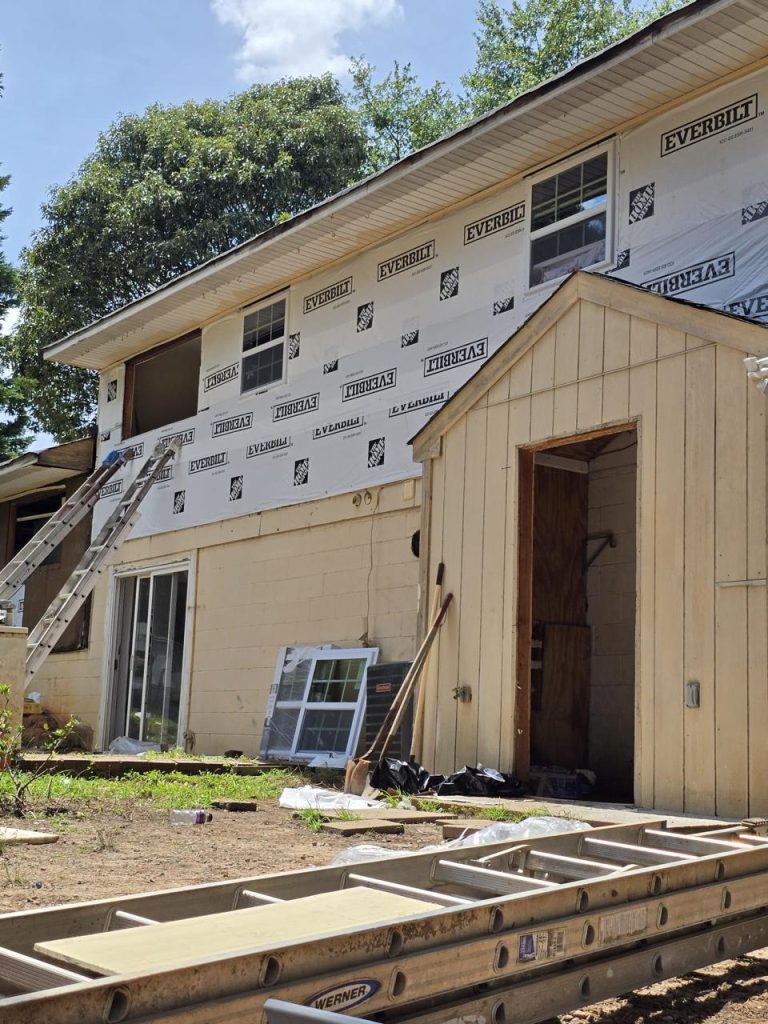 Siding Painting project by DEAM PAINTING LLC